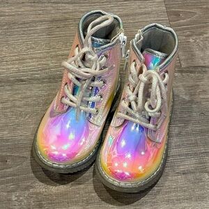 The Children's Place Shiny Rainbow Kids Boots